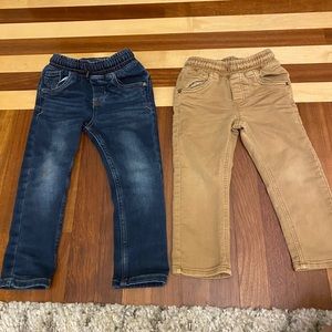 2 pants cat and jack 3t